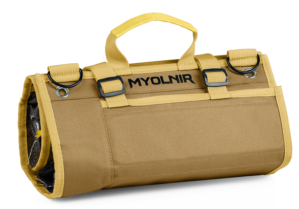 Myolnir roll-up tool bag, khaki