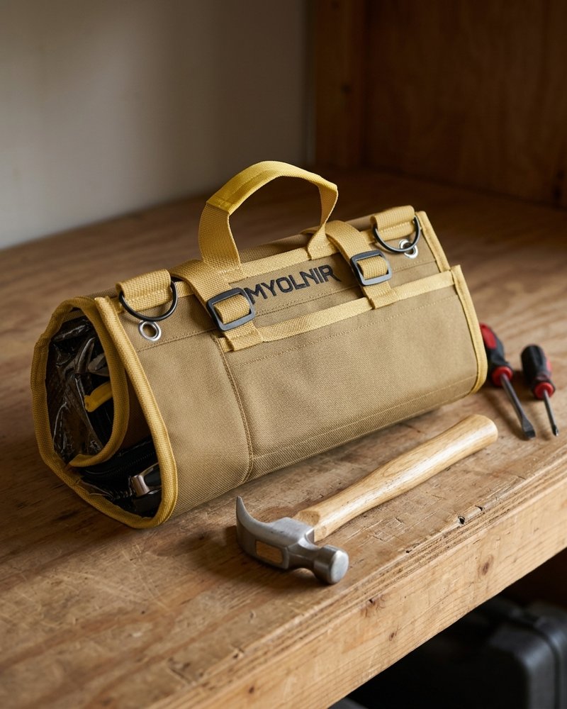 Myolnir roll-up tool bag: rolls up and goes